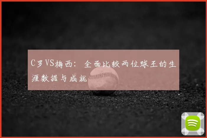 C罗VS梅西：全面比较两位球王的生涯数据与成就